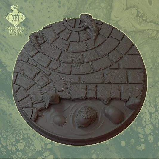 Haunted Ruins 32mm Base