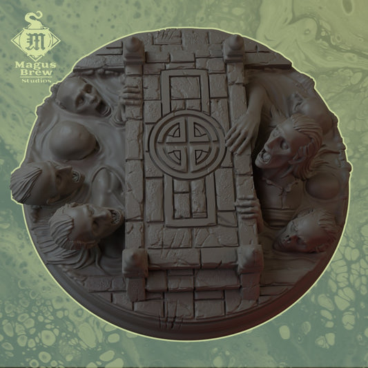 Haunted Ruins 32mm Base